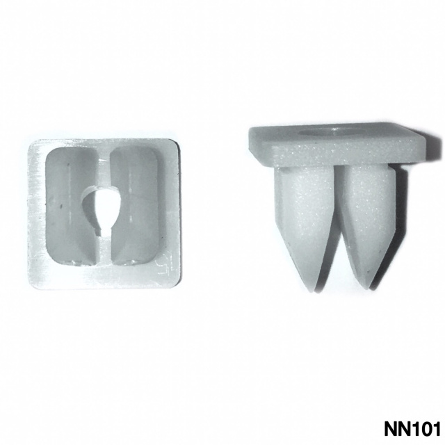 NN101-  40 or 200  / #10 Nylon Grille Screw Grommet 